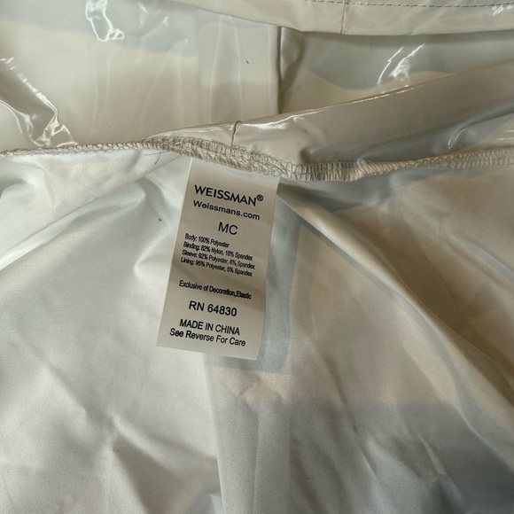 Weissman White and Silver Kids Dance Jacket - Picture 2 of 3